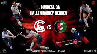 MSC Live MSC vs TGF  1 Bundesliga Hallenhockey Herren  14012024 1400 h [upl. by Rivard]