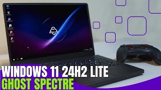 Windows 11 24H2 Ghost Spectre Nova Iso Atualizada Pc E Notebooks [upl. by Idroj]