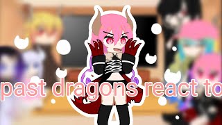 Past dragons from Kobayashi maid dragon react to future [upl. by Grail133]