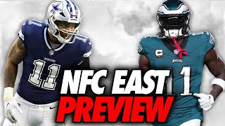 The NFC East is the WILDEST Division in the NFL NFC East Preview  NFL Analysis [upl. by O'Toole]